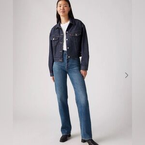 New without tags Levi's Ribcage Full Length Straight Jeans